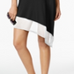Calvin Klein Women's Asymmetrical Swim Cover up Tank Dress Black Size Small