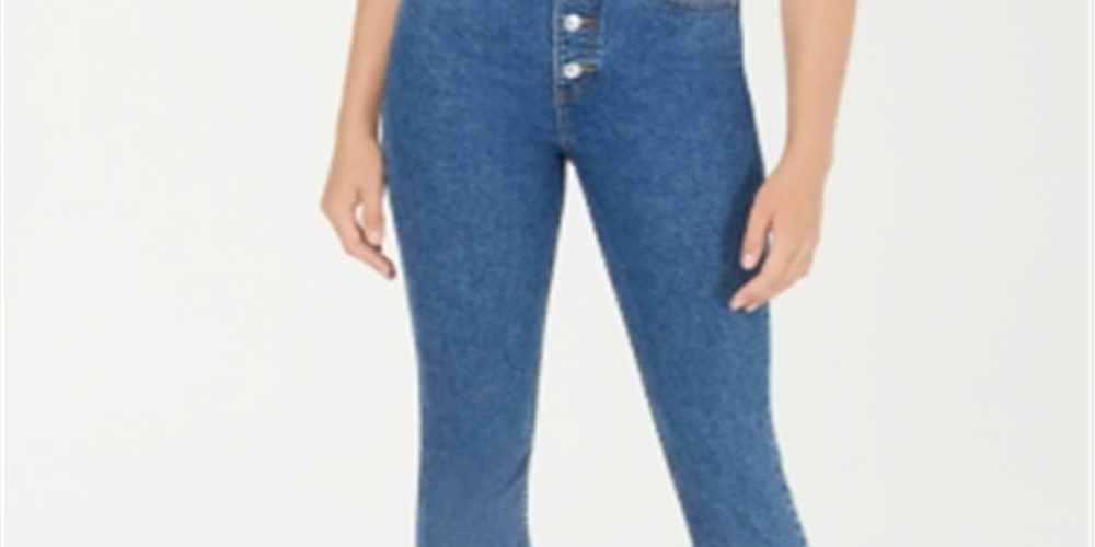 Guess Women's High Rise Skinny Jeans Blue Size Medium