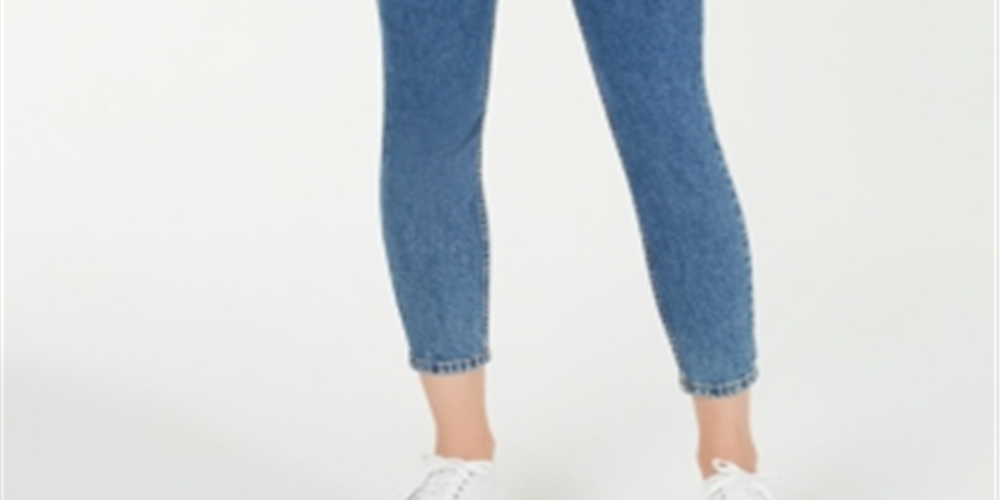 Guess Women's High Rise Skinny Jeans Blue Size Medium