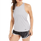 Nike Women's  Pro Starry Night Metallic Tank Top Atmosphere Grey Size XS