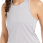Nike Women's  Pro Starry Night Metallic Tank Top Atmosphere Grey Size XS