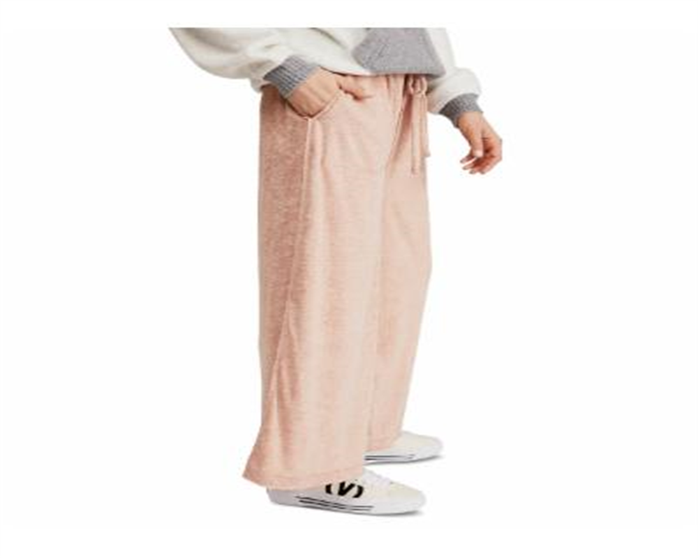 Free People Women's Make It Maxi Wide Leg Pants Pink Size X-Small