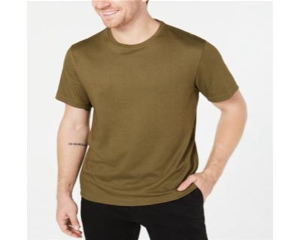 Tasso Elba Men's Tee Cotton T-Shirt Green Size Small