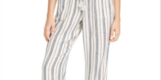 Rewash Junior's Striped Soft Pants Blue Size X-Large