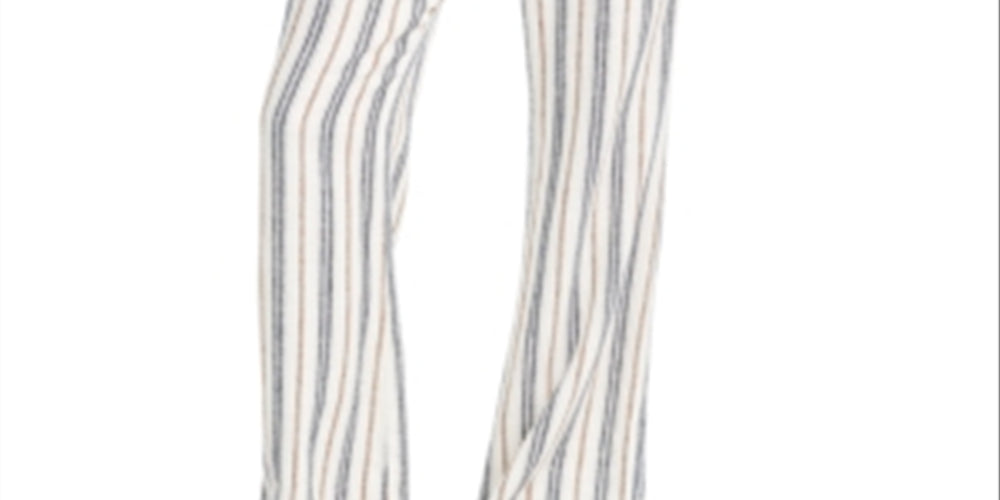 Rewash Junior's Striped Soft Pants Blue Size X-Large