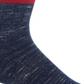 Polo Ralph Lauren Men's Big & Tall Marled Stripe Boot Socks Navy Size One Size