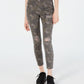 Vanilla Star Women's Distressed Camouflage Jeggings Gray Size 3