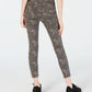 Vanilla Star Women's Distressed Camouflage Jeggings Gray Size 3