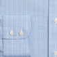 Brooks Brothers Men's  Check Supima Cotton Dress Shirt Blue Size 16-33