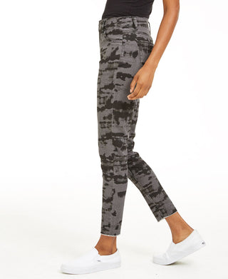 Tinseltown Junior's Tie Dye Skinny Jeans Gray Size 9