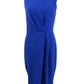 Calvin Klein Women's Pleated Dress Blue Size 2