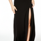 Bee Darlin Women's Illusion Waist a line Gown Dress Black Size 1/2