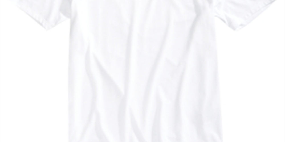 Attack Life by Greg Norman Men's Crew Neck Performance Logo T-Shirt White Size Medium