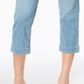 Style & Co Women's Ella Pull on Capri Jeans Blue Size Petite S