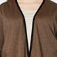 Alfani Women's Plus Drape Front Cardigan Brown Size 0X