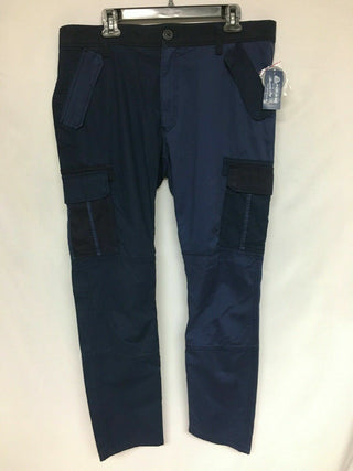 American Rag Men's Blocked Cargo Pants Blue Size 36X30