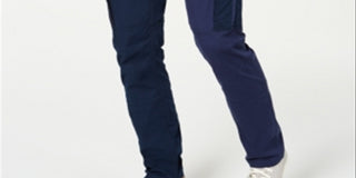 American Rag Men's Blocked Cargo Pants Blue Size 36X30