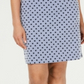Charter Club Women's Printed Skirt Blue Size 16 Petite
