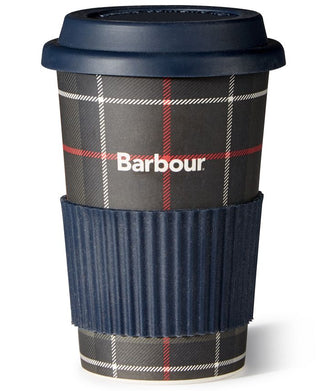 Barbour Men's Tartan Travel Mug Blue Size M