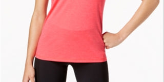 Ideology Women's Rapidry Heathered Performance T-Shirt Pink Size L