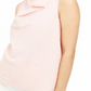Anne Klein Women's Sleeveless Collared Top Pink Size Medium