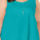 Style & Co Women's Plus Handkerchief Hem Tank Top Green Size 2X