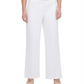 Calvin Klein Women's Solid Straight Leg Wide Pants White Size 4