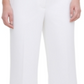 Calvin Klein Women's Solid Straight Leg Wide Pants White Size 4