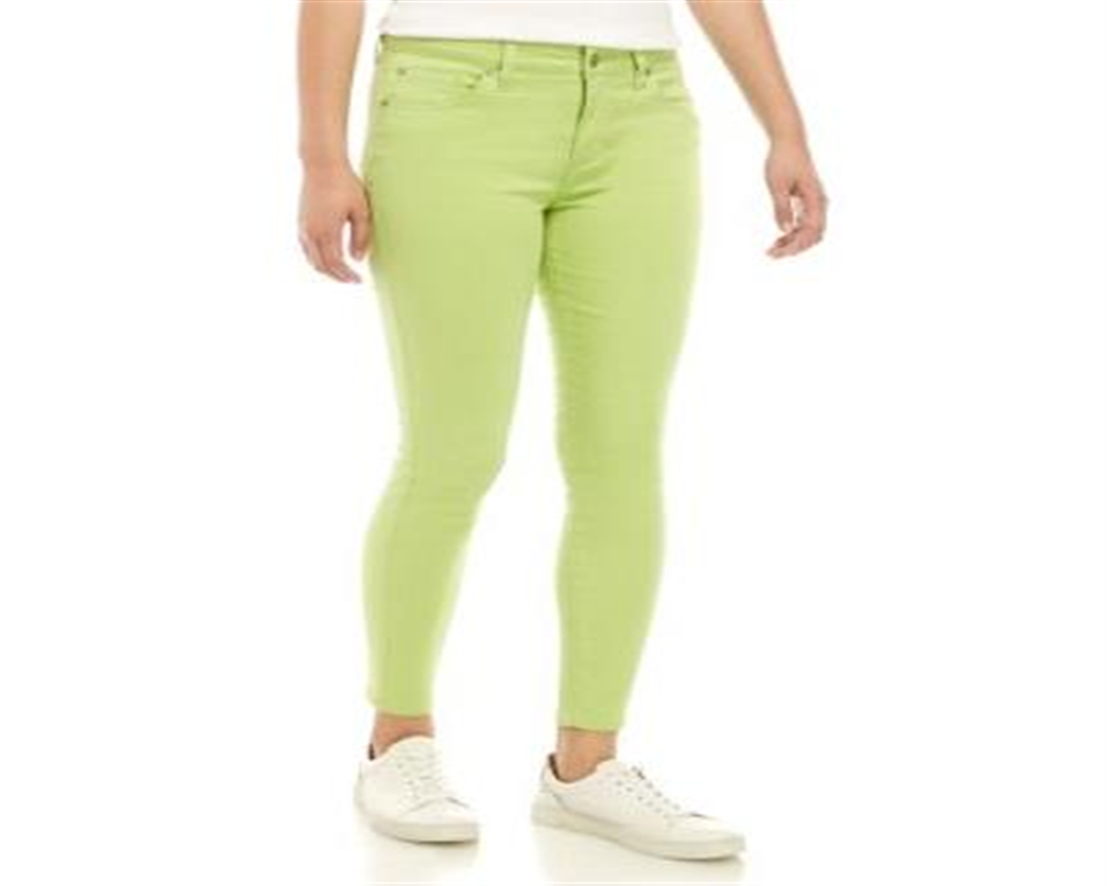 Celebrity Pink Junior's Skinny Ankle Jeans Green Size 11