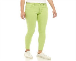 Celebrity Pink Junior's Skinny Ankle Jeans Green Size 11