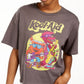 Mad Engine Junior's Kool Aid Retro T-Shirt Gray Size M