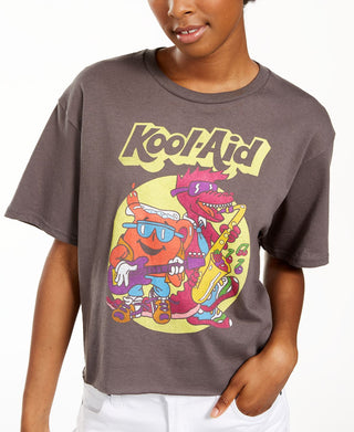 Mad Engine Junior's Kool Aid Retro T-Shirt Gray Size M