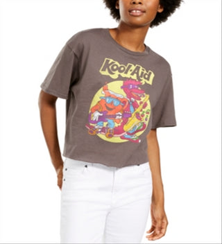 Mad Engine Junior's Kool Aid Retro T-Shirt Gray Size M