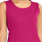 Karen Scott Women's Cotton Tank Top Red Size X-Large