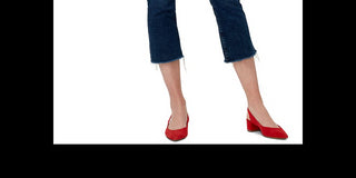 Sanctuary Women's Connector Kick Frayed Hem Capri Jeans Blue Size 26/2