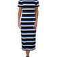 Ralph Lauren Women's Sellia MIDI Dress Black Size Medium