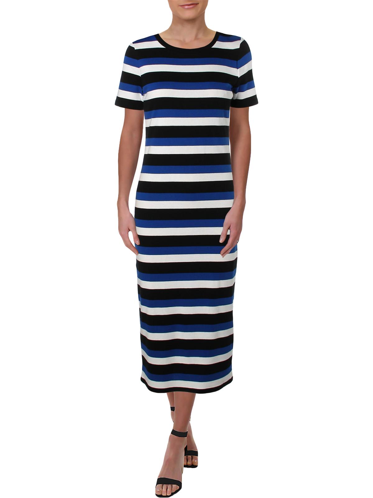 Ralph Lauren Women's Sellia MIDI Dress Black Size Medium