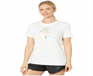 Nike Women's Workout Fitness T-Shirt White Size Small