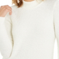 Alfani Women's Mock Neck Boucle Sweater White Size XX-Large