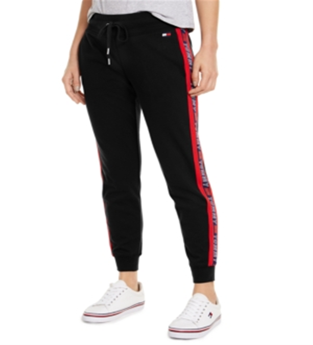 Tommy Hilfiger Women's Printed Lounge Pants Black Size XX-Large