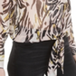 Bar III Women's Tie Front Button Down Blouse Pink Size X-Small