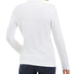 Karen Scott Women's Cotton Turtleneck Top White Size Petite M