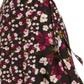 Calvin Klein Women's Plus Floral MIDI Wrap Skirt Black Size 14W