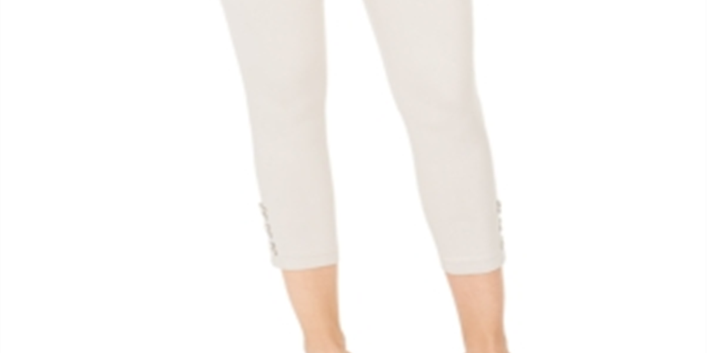 Style & Co Women's Cropped Utility Pants Brown Size 10