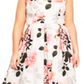 City Chic Women's Soft Blossom Dress -Pink Size 16