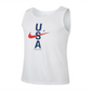 Nike Men's Fitness Workout Tank Top White Size Large