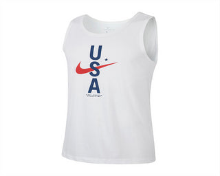 Nike Men's Fitness Workout Tank Top White Size Large