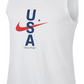 Nike Men's Fitness Workout Tank Top White Size Large