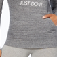 Nike Gym Vintage Women's Hoodie-heather Grey Size Small