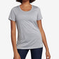 Nike Womens Dri-Fit Yoga T-Shirt Red Size Medium
